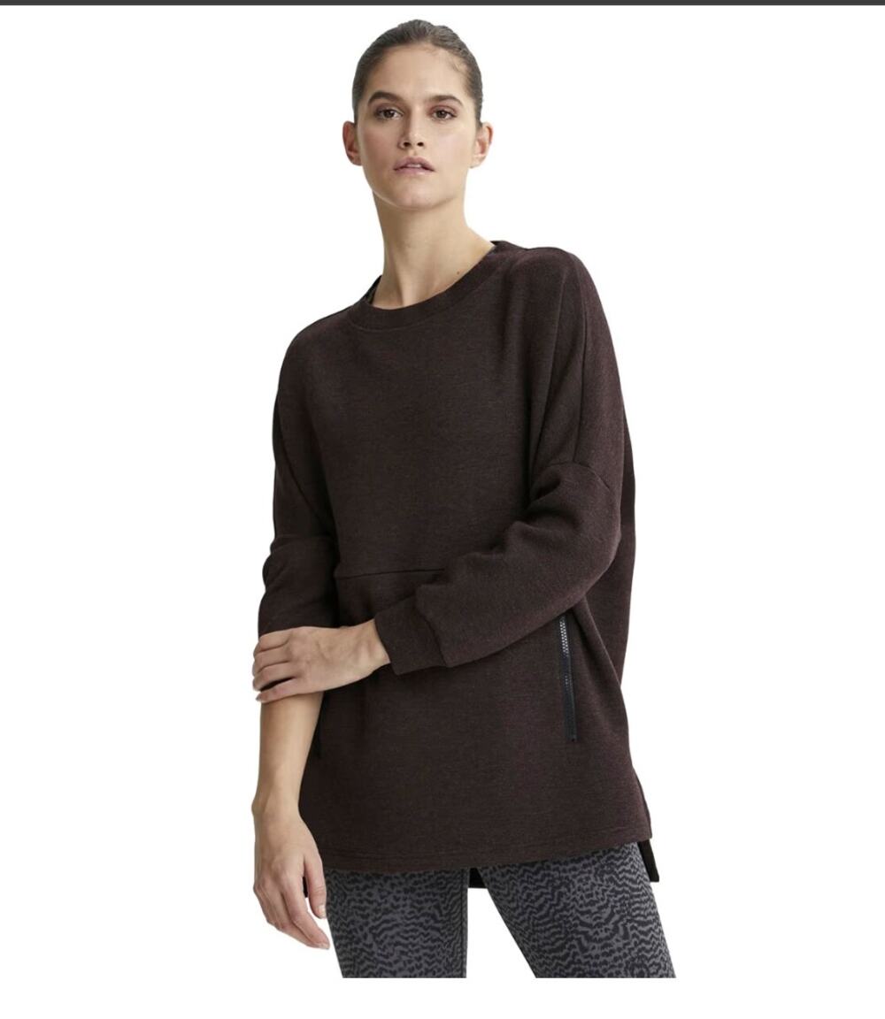 Varley Bayliss Sweatshirt - Women's Brown Size Small